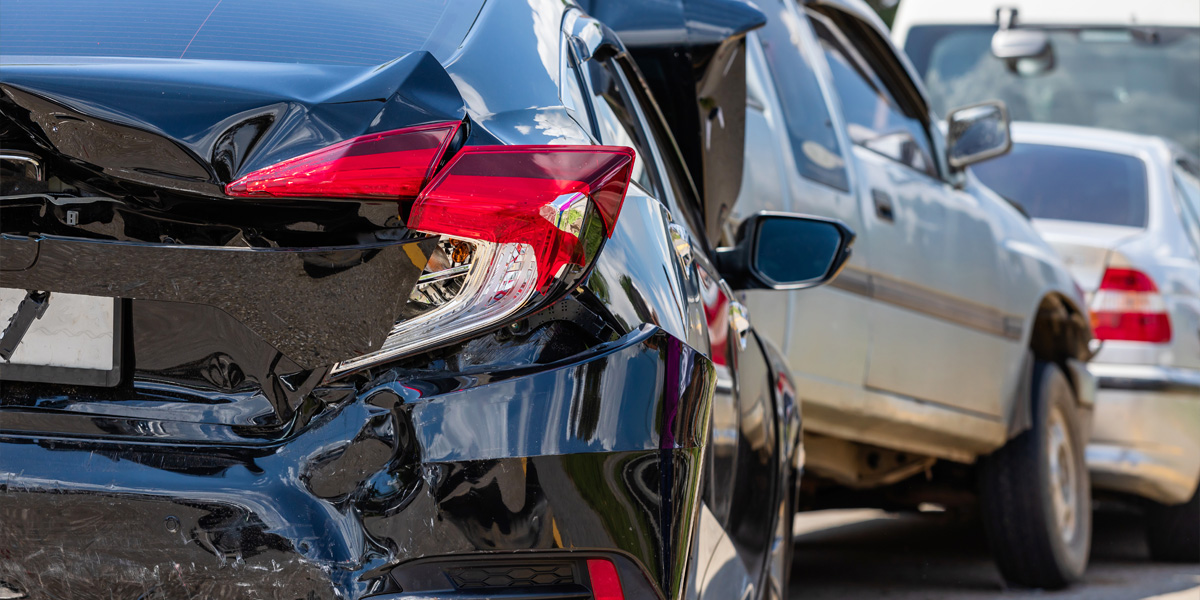 Photo of a Broken Car