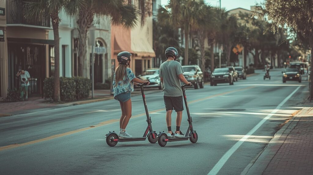 Side walk in Florida