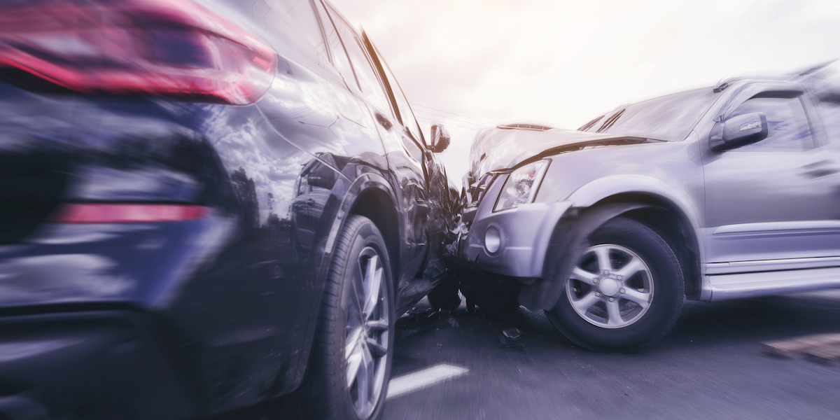 Photo of SUV Car Crash