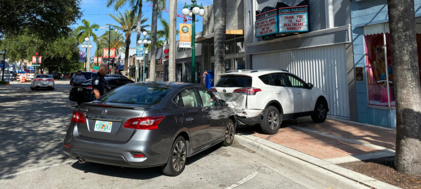 Rear end accident